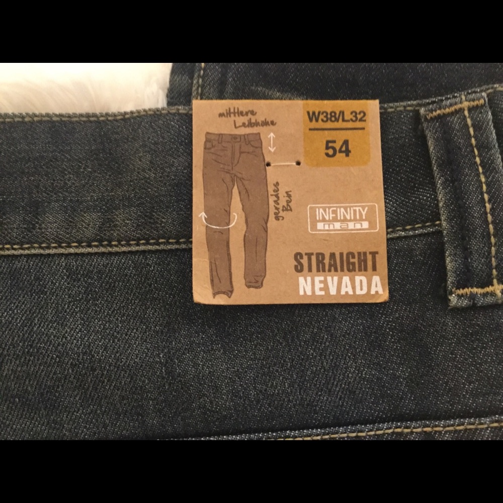 Infinity Man jeans NWT 38/32 Nevada Straight - Picture 3 of 8